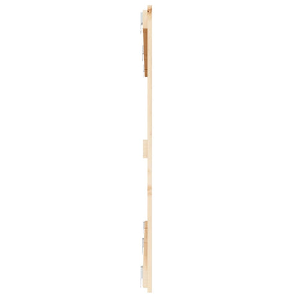sengegavl 159,5x3x90 cm massivt fyrretræ