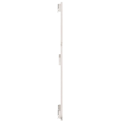 sengegavl 82,5x3x90 cm massivt fyrretræ hvid