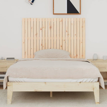 sengegavl 140x3x90 cm massivt fyrretræ