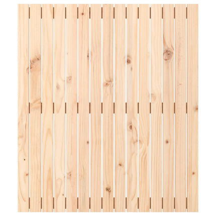 sengegavl 95,5x3x110 cm massivt fyrretræ
