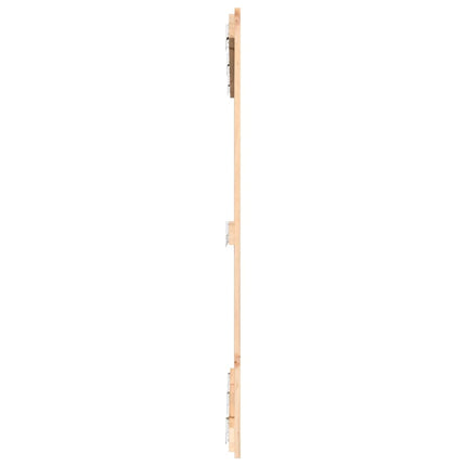 sengegavl 127,5x3x110 cm massivt fyrretræ