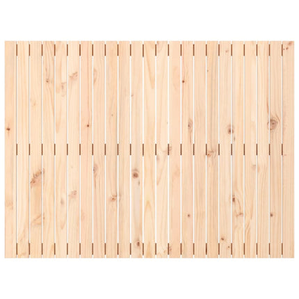 sengegavl 146,5x3x110 cm massivt fyrretræ