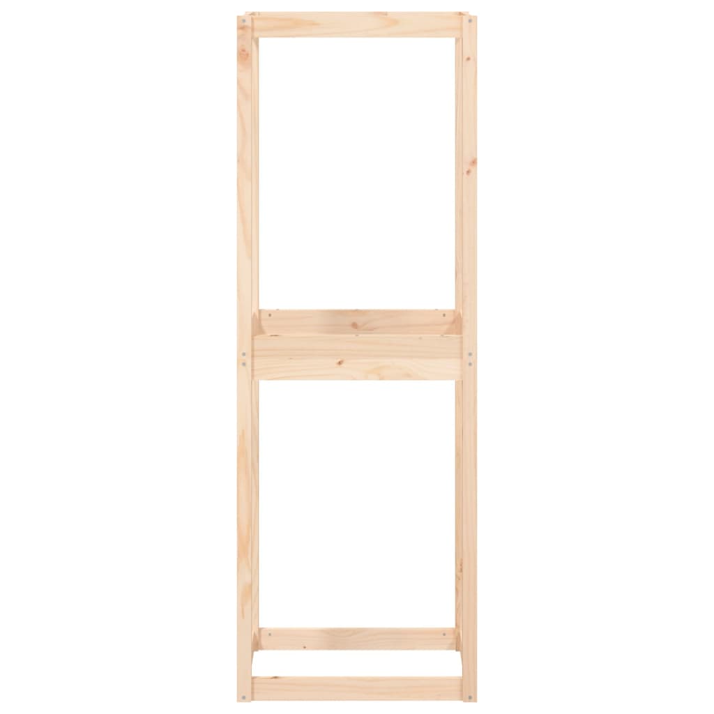 dækreol 63x40x180 cm massivt fyrretræ