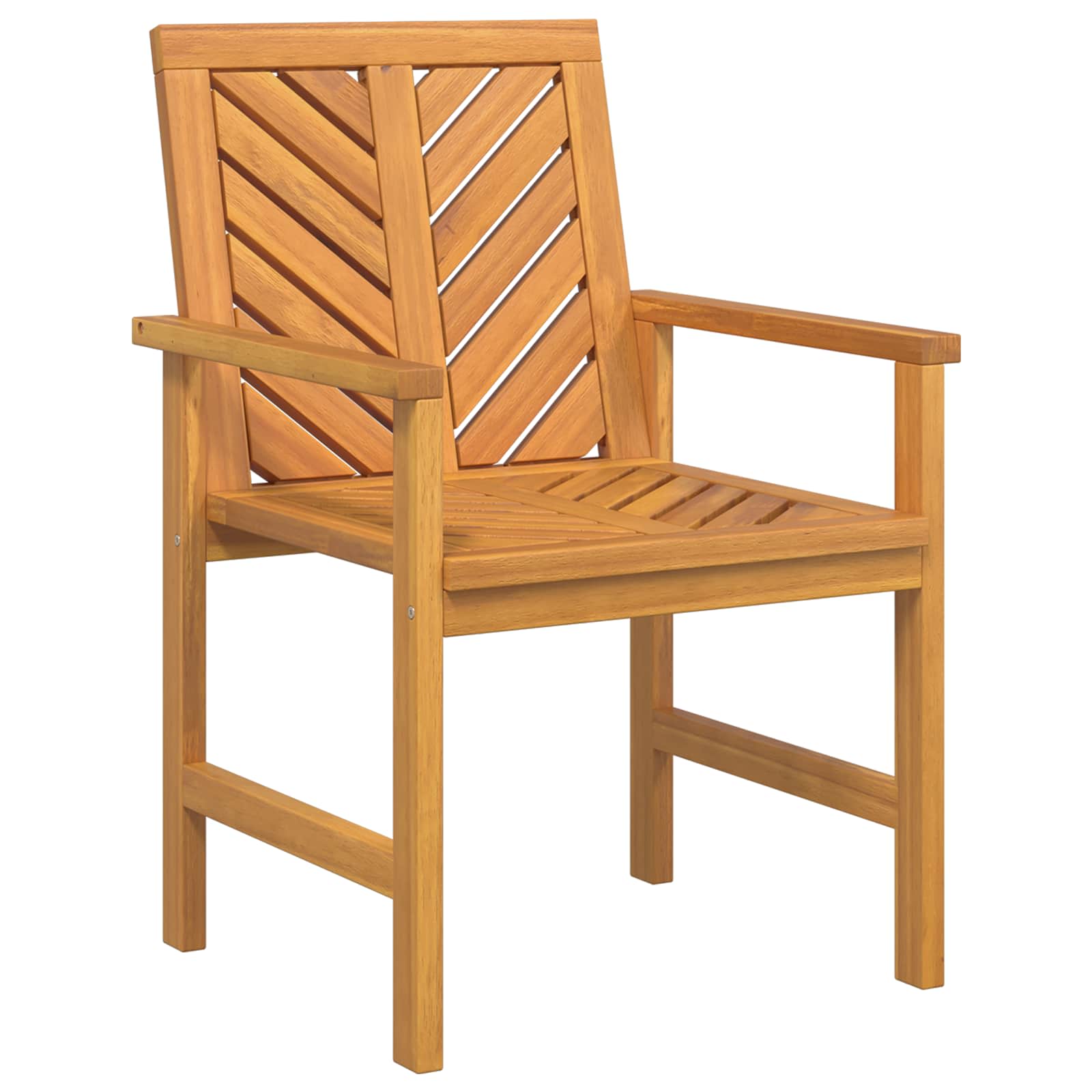 Spisestuestol 8 pcs Naturfarvet 62.5 x 59 x 89 cm