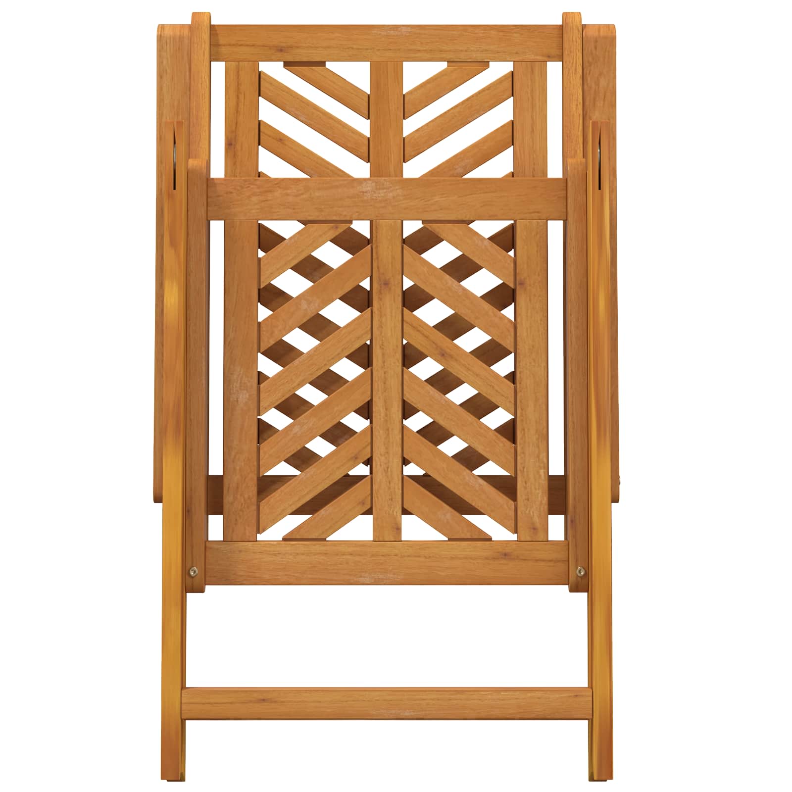 Have Stol 4 pcs Brun 57 x 72 x 109 cm Massivt Akacietræ