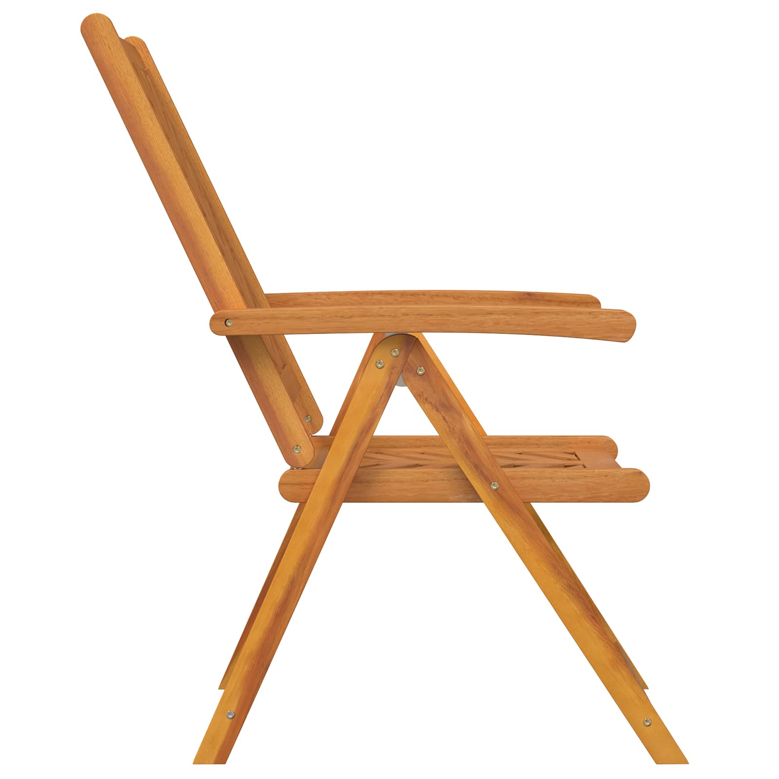Have Stol 4 pcs Brun 57 x 72 x 109 cm Massivt Akacietræ