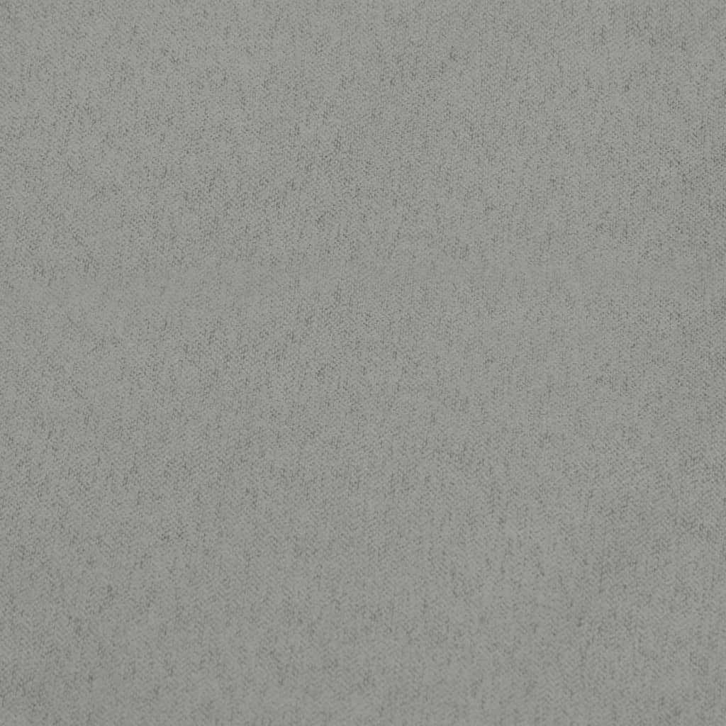 ammestol med skammel stof lysegrå