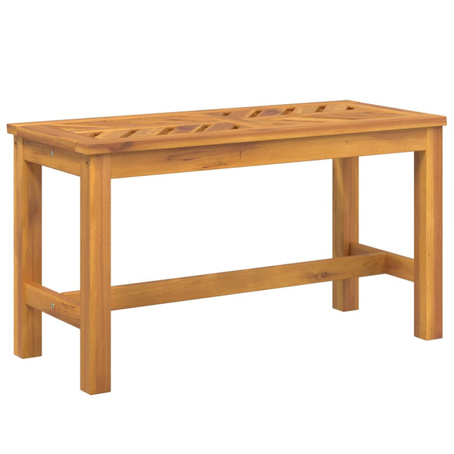 havebænk 80 cm massivt akacietræ