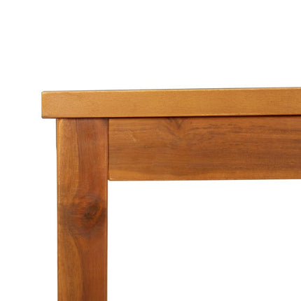 havebænk 80 cm massivt akacietræ