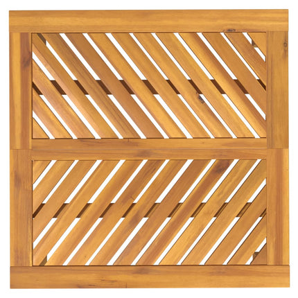 havebord 90x90x74 cm massivt akacietræ