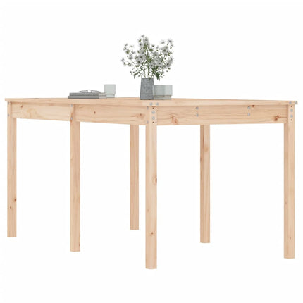 havebord 159,5x82,5x76 cm massivt fyrretræ