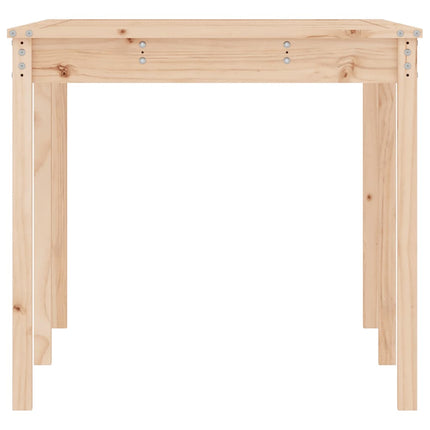 havebord 159,5x82,5x76 cm massivt fyrretræ