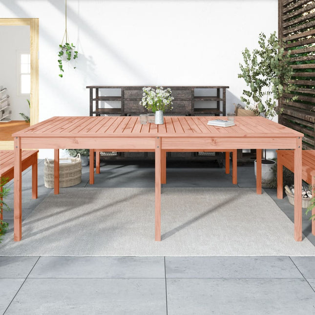 havebord 203,5x100x76 cm massivt douglasgran