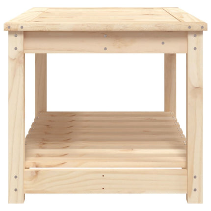 havebord 82,5x50,5x45 cm massivt fyrretræ
