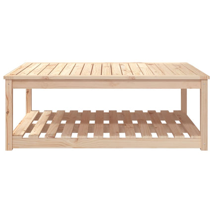 havebord 121x82,5x45 cm massivt fyrretræ