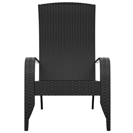 havestol Adirondack sort polyrattan