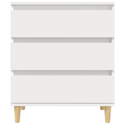 skænk 60x35x70 cm konstrueret træ hvid