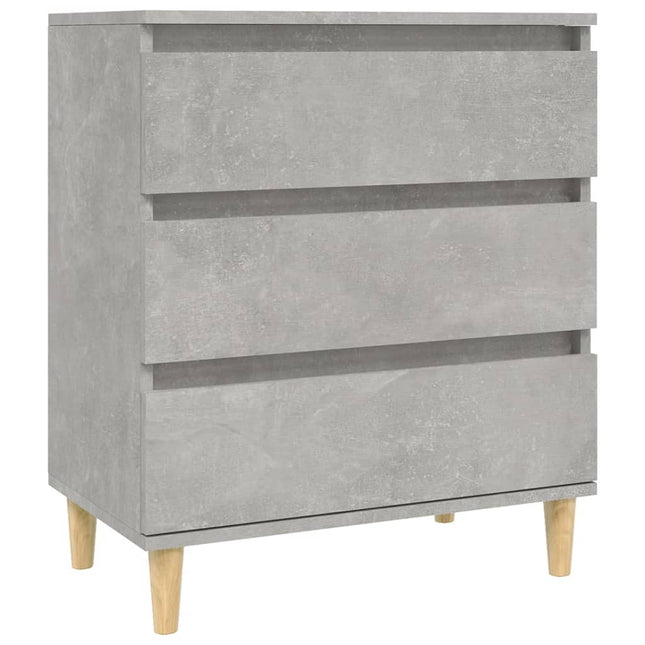 skænk 60x35x70 cm konstrueret træ betongrå
