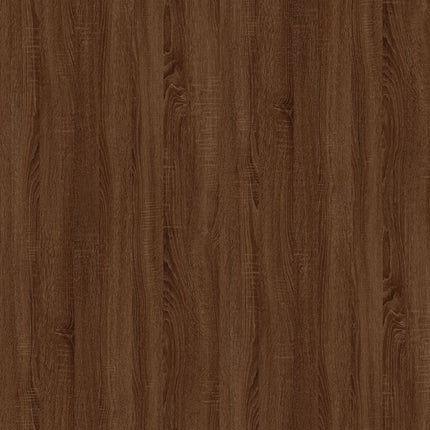 bogreol/rumdeler 105x24x102 cm brun egetræsfarve