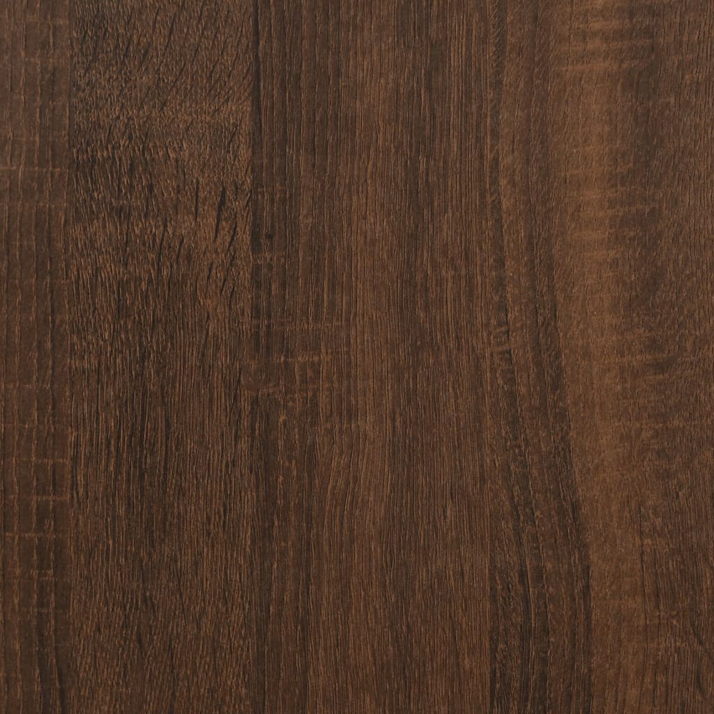 hængeskab "Lyon" brun eg 39,5x31x60 cm konstrueret træ