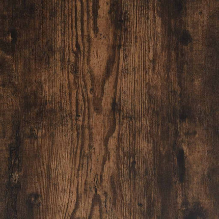 skobænk 103x30x55 cm konstrueret træ røget egetræsfarve