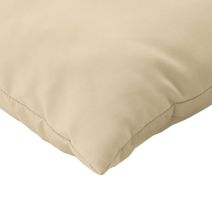 sofapuder 4 stk. 60x60 cm stof beige