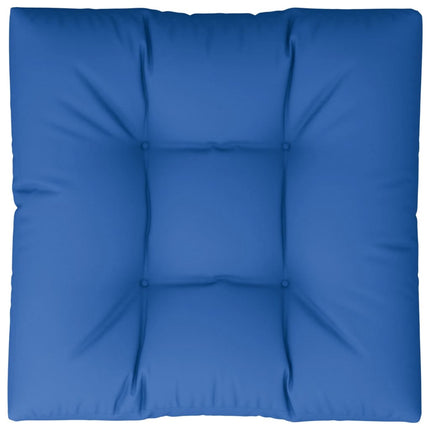 pallehynde 80x80x12 cm stof kongeblå
