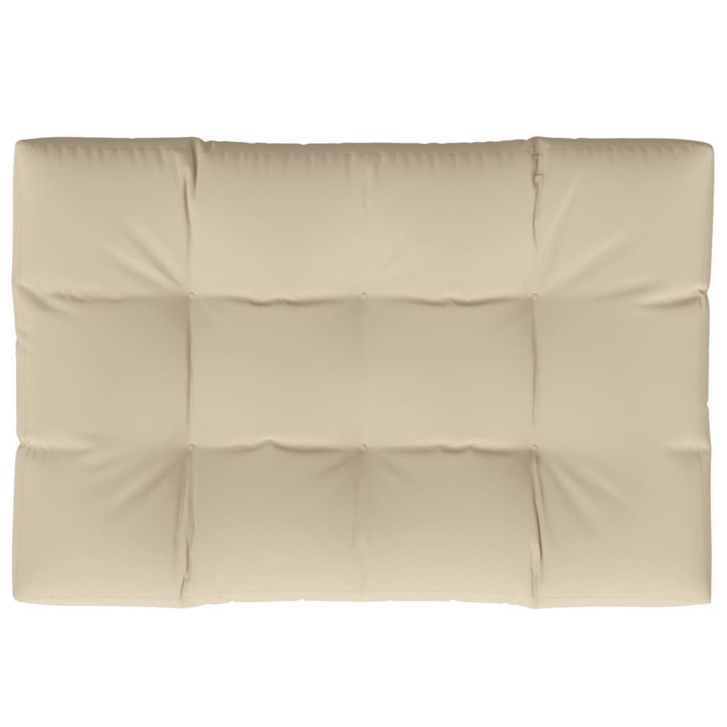 pallehynde 120x80x12 cm stof beige