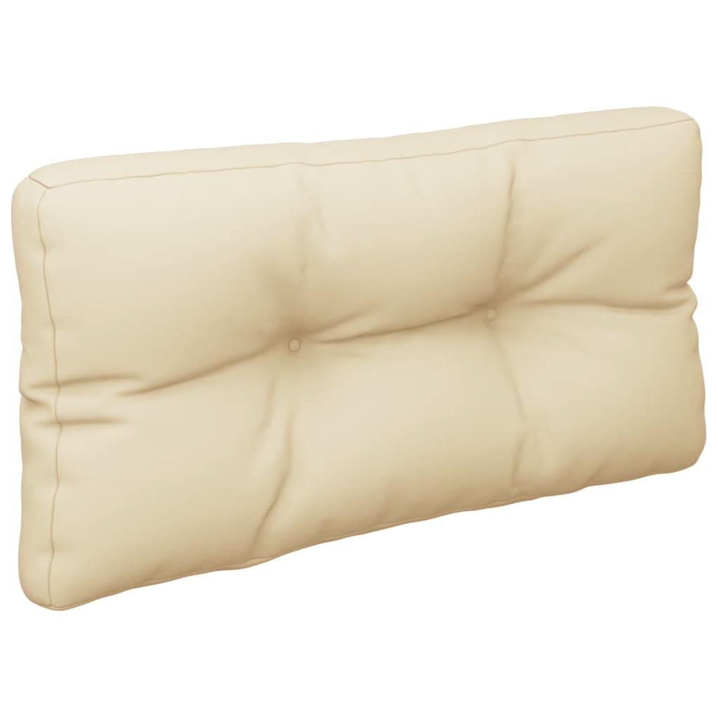 pallehynde 70x40x12 cm stof beige