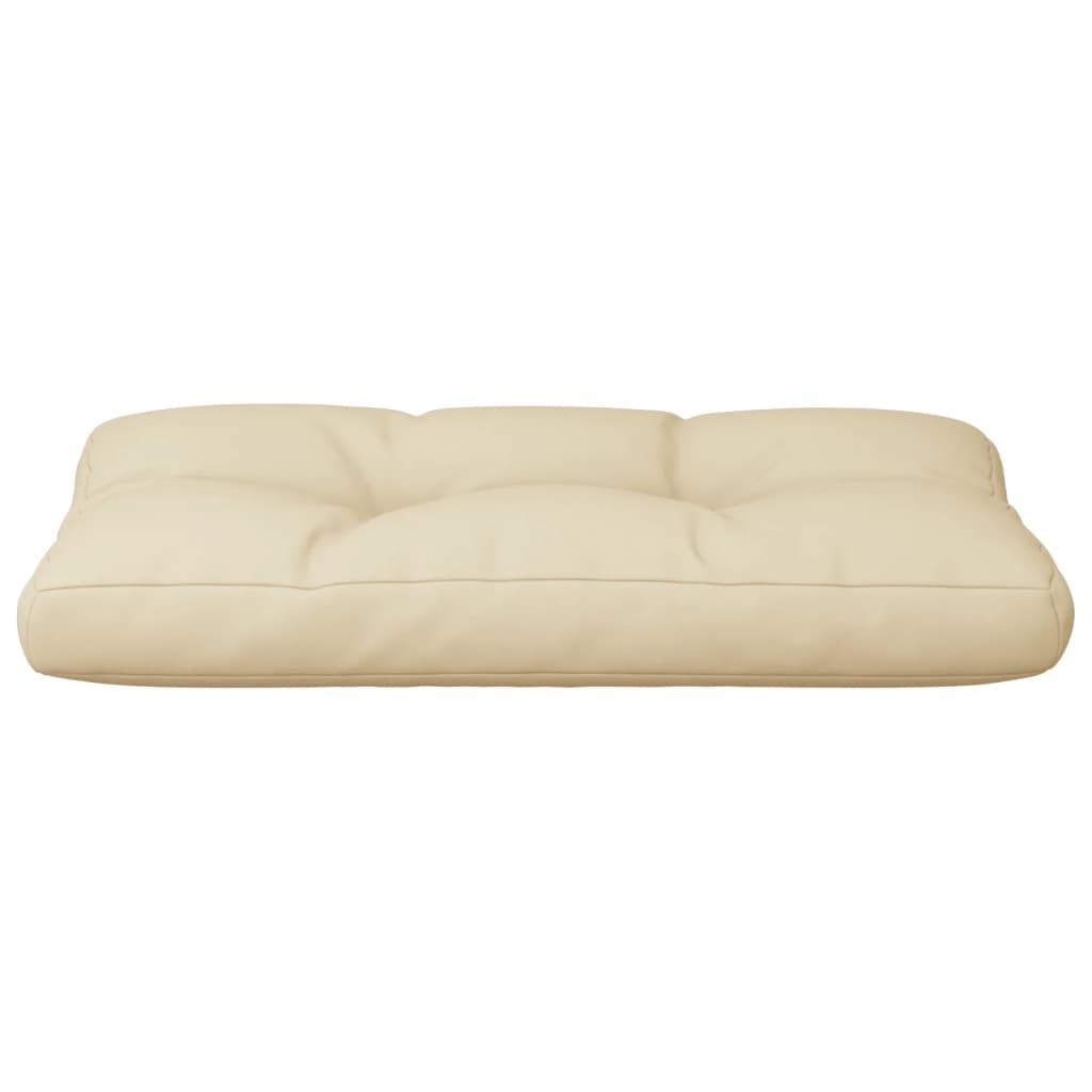 pallehynde 70x40x12 cm stof beige