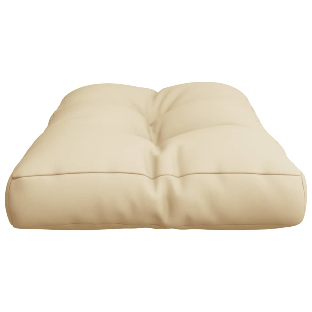 pallehynde 70x40x12 cm stof beige