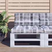 pallehynde 70x40x12 cm stof grå