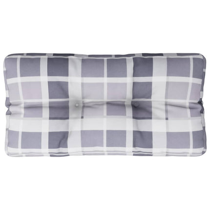 pallehynde 80x40x12 cm stof gråternet