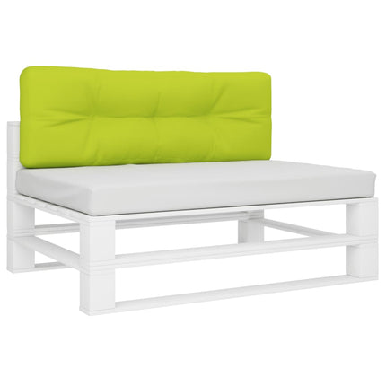 pallehynde 120x40x12 cm stof lysegrøn