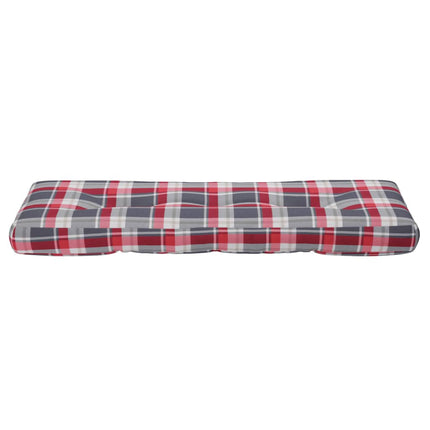 pallehynde 120x40x12 cm stof rødternet