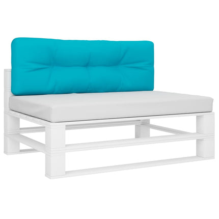 pallehynde 120x40x12 cm stof turkis