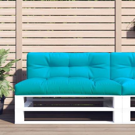 pallehynde 120x40x12 cm stof turkis