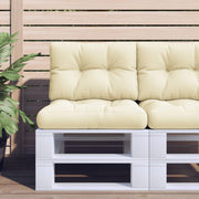 pallehynder 2 stk. stof cremefarvet