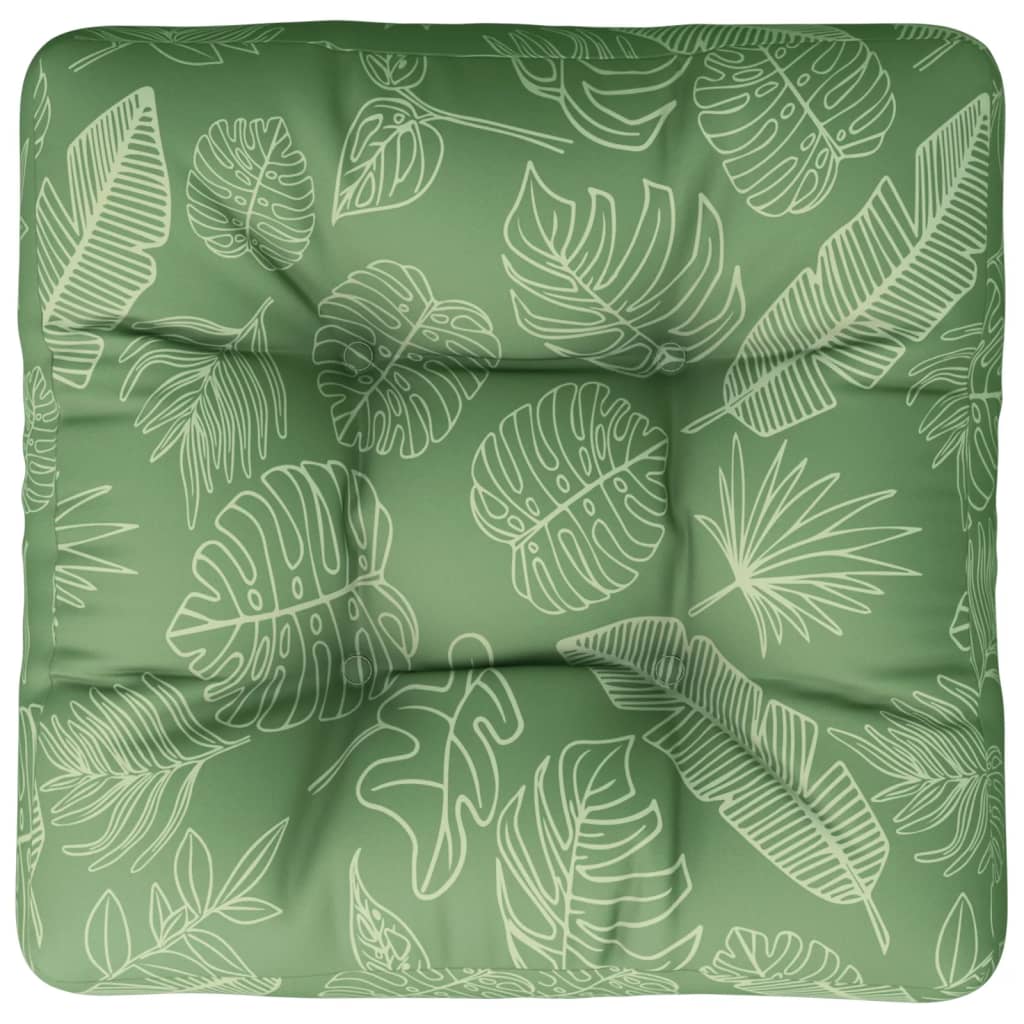 pallehynde 60x61,5x10 cm oxfordstof bladmønster