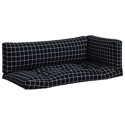 pallehynder 3 stk. oxfordstof ternet sort
