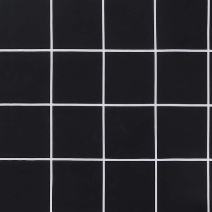 hynde til havebænk 120x50x3 cm oxfordstof ternet sort