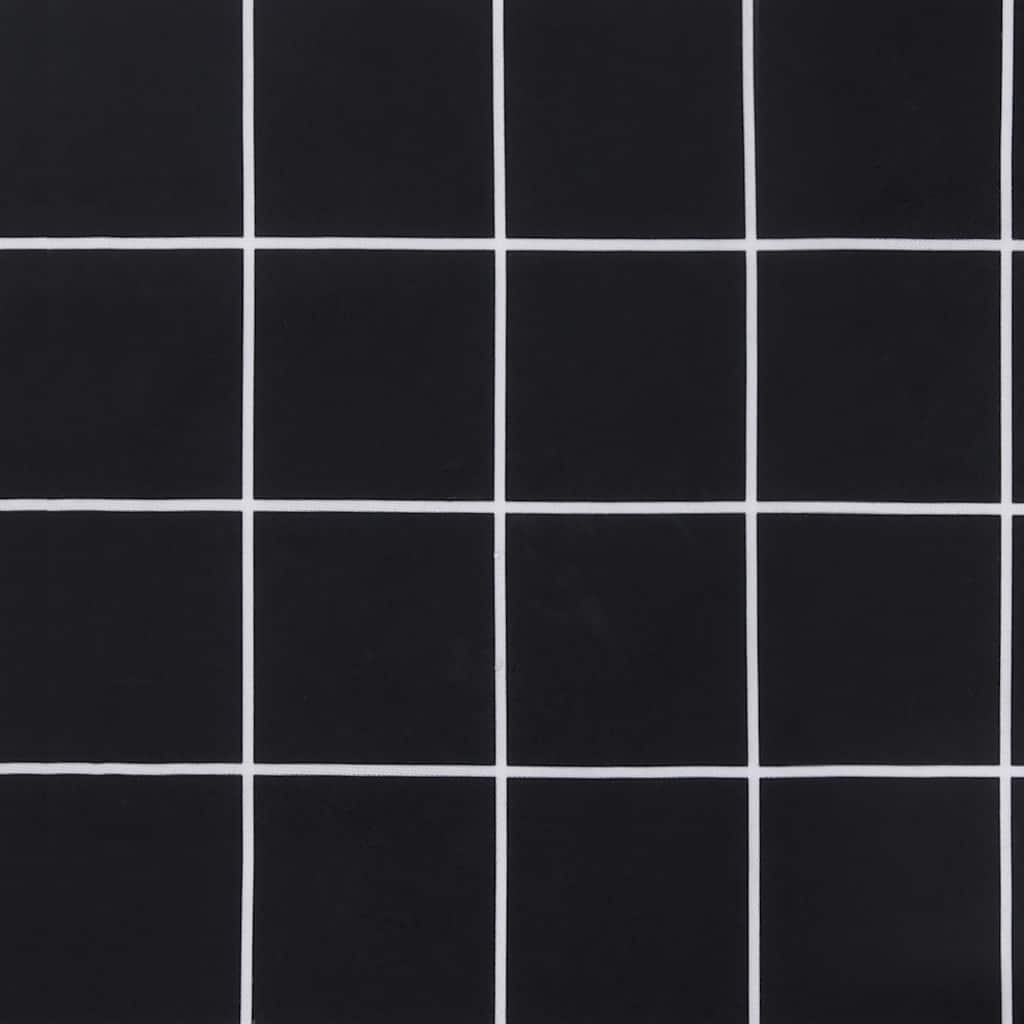hynde til havebænk 120x50x4 cm oxfordstof ternet sort