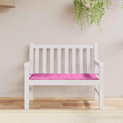 Stolepude Ensfarvet Lyserød 120 x 50 x 3 cm Oxford stof