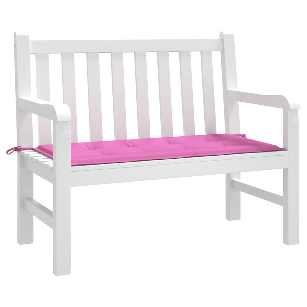 Stolepude Ensfarvet Lyserød 120 x 50 x 3 cm Oxford stof