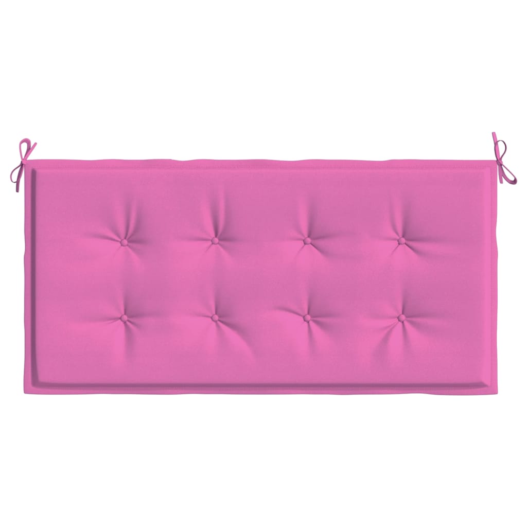 Stolepude Ensfarvet Lyserød 120 x 50 x 3 cm Oxford stof