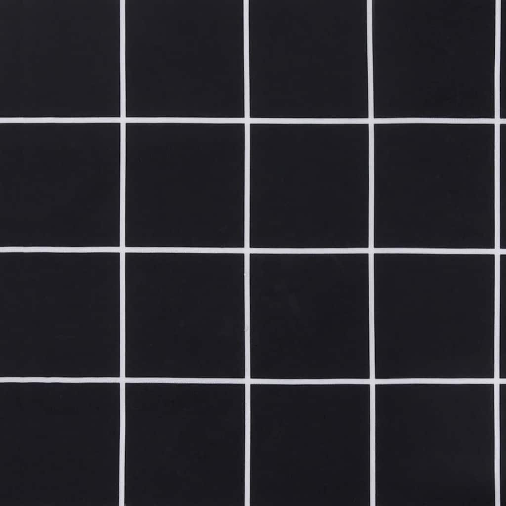 hynde til havebænk 150x50x4 cm oxfordstof ternet sort