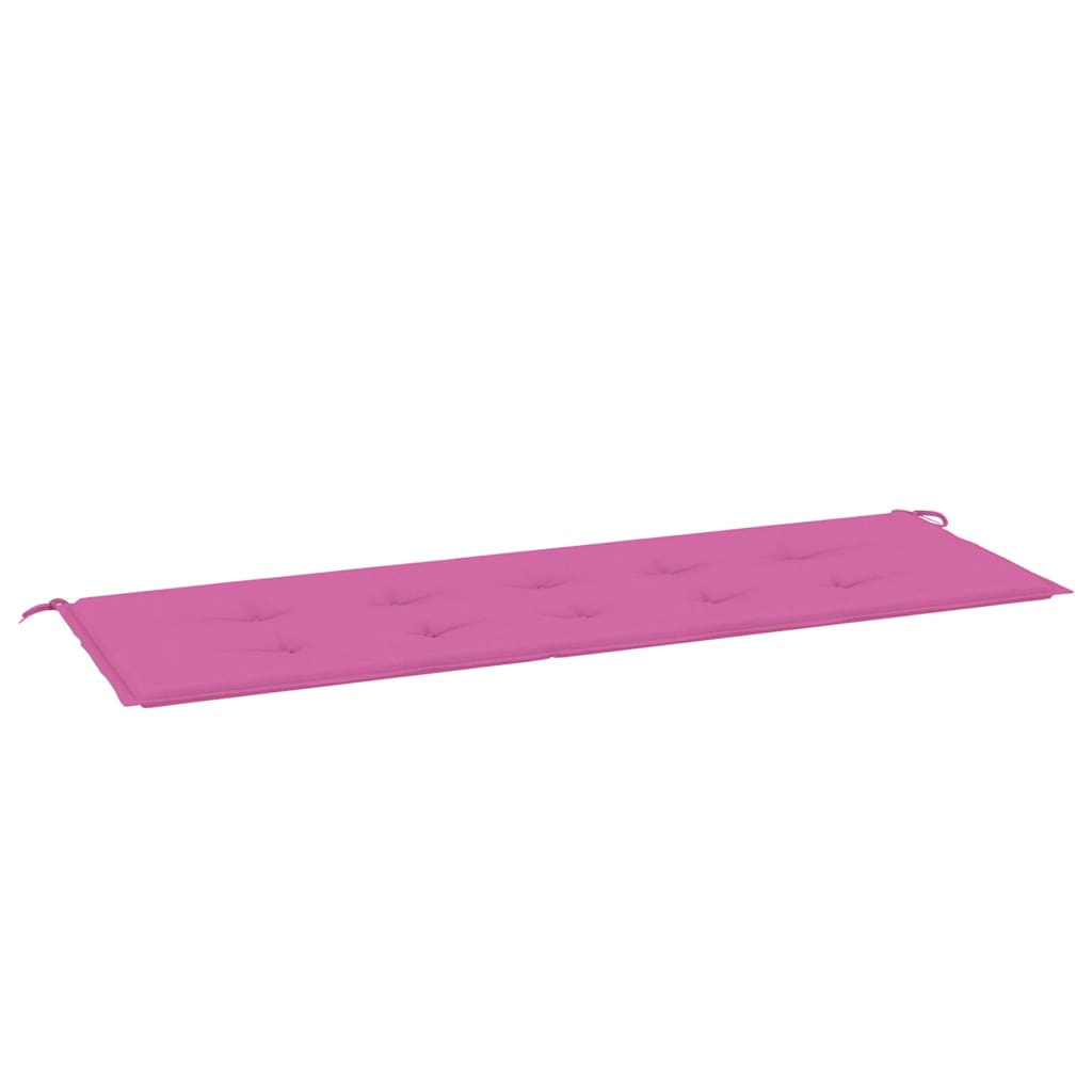 hynde til havebænk 150x50x4 cm oxfordstof pink