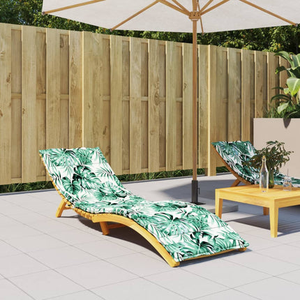 Lounger Pude Oxford stof (100% polyester) Bladmønster