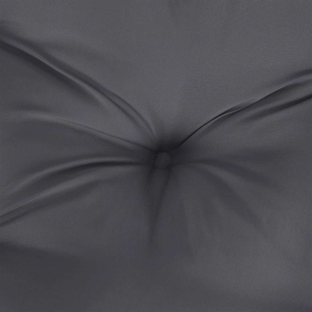 stolehynder 4 stk. 50x50x7 cm oxfordstof antracitgrå