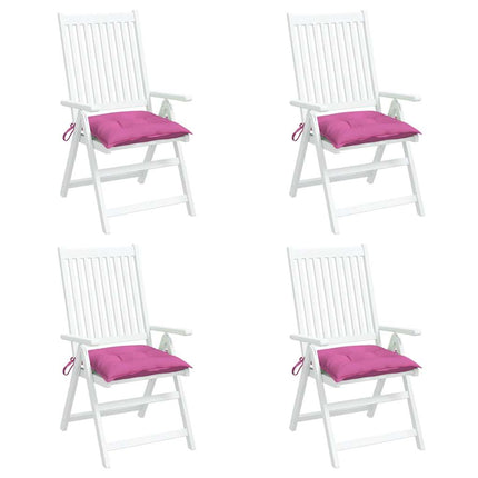 stolehynder 4 stk. 50x50x7 cm oxfordstof pink